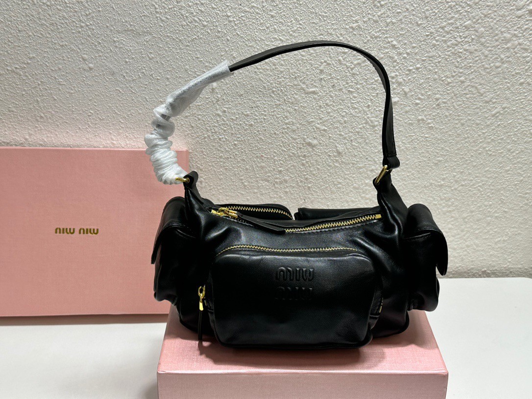Miumiu Nappa leather pocket bag