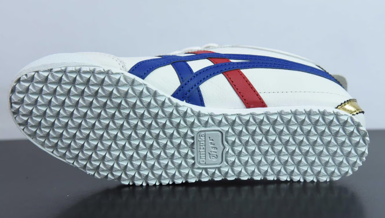 Asics Mexico 66 White Dark Blue Gold