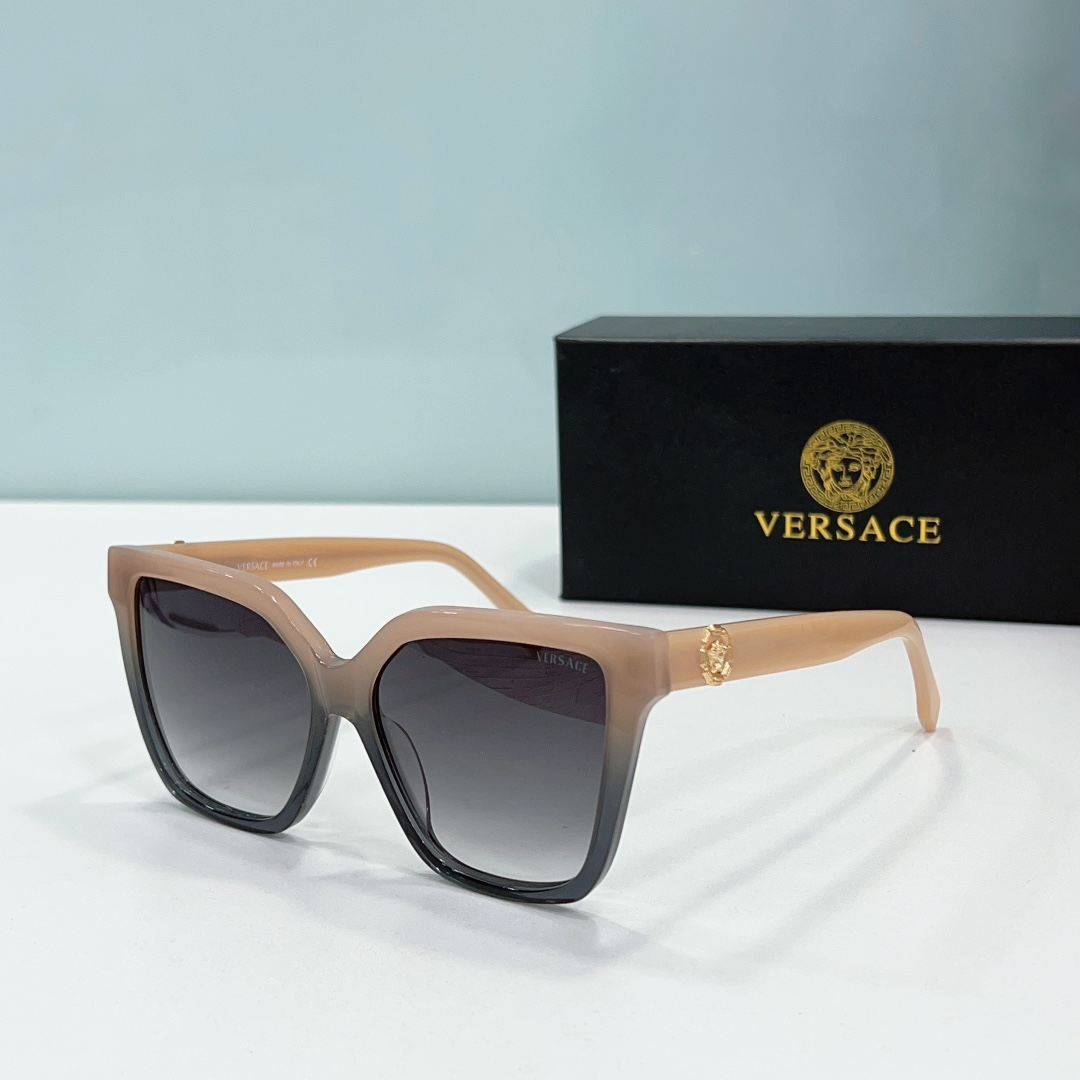 Versace  Mirror leg Logo  Sunglasses Top Quality