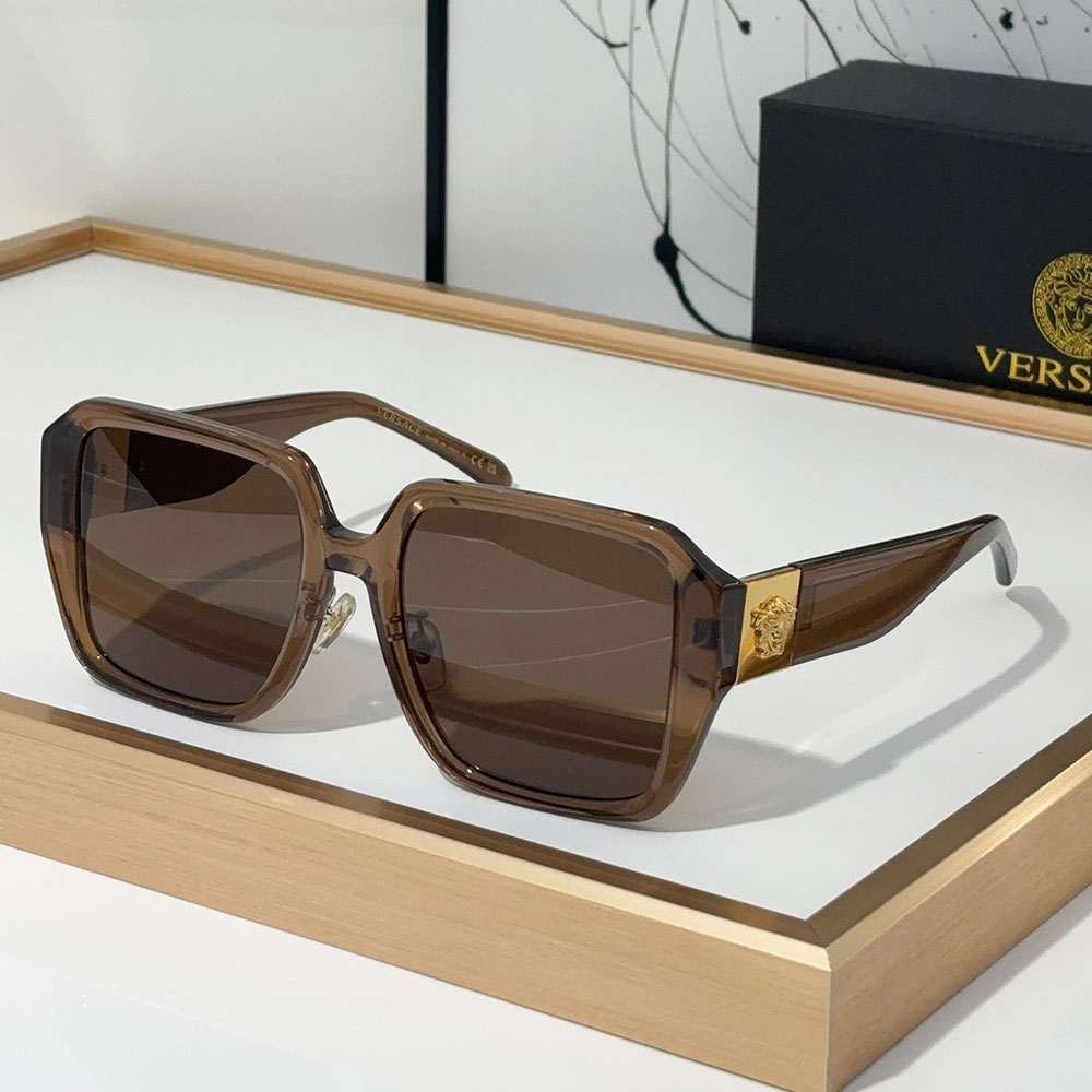 Versace  Simple Square Sunglasses Go With Everything Sunglasses Top Quality