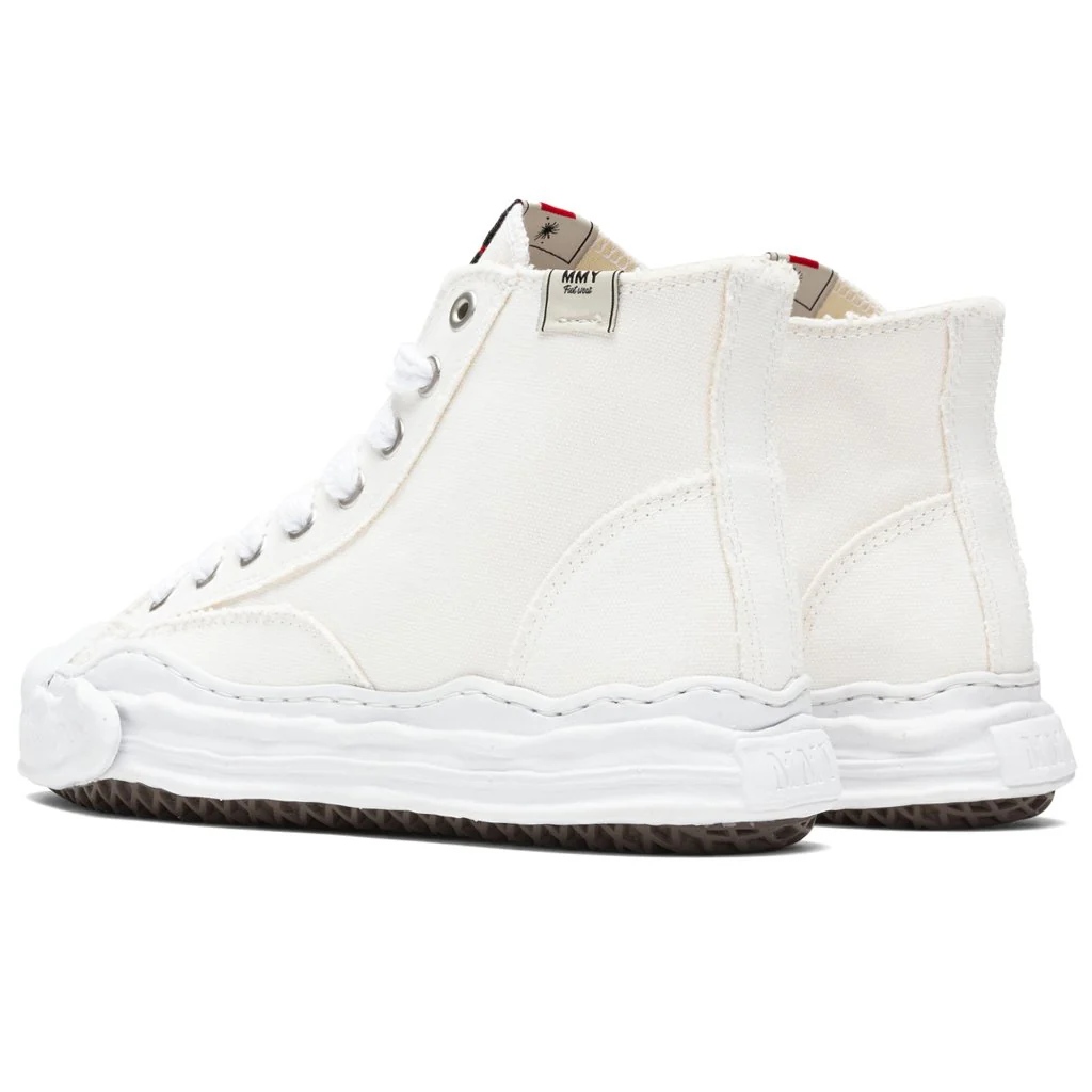 MIHARA YASUHIRO Original Sole Toe Cap Hi Sneaker - White