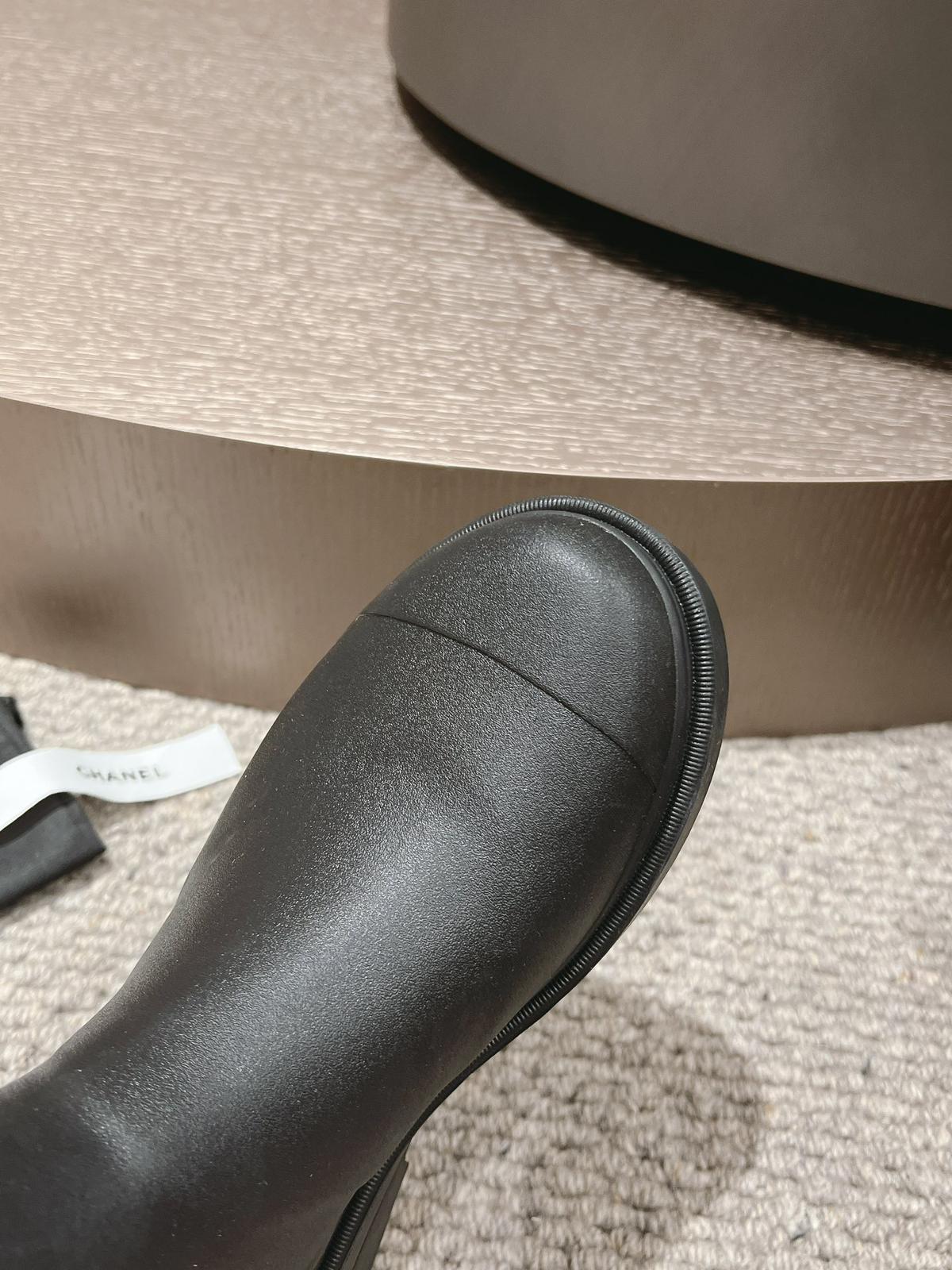 Chanel Rain Boots