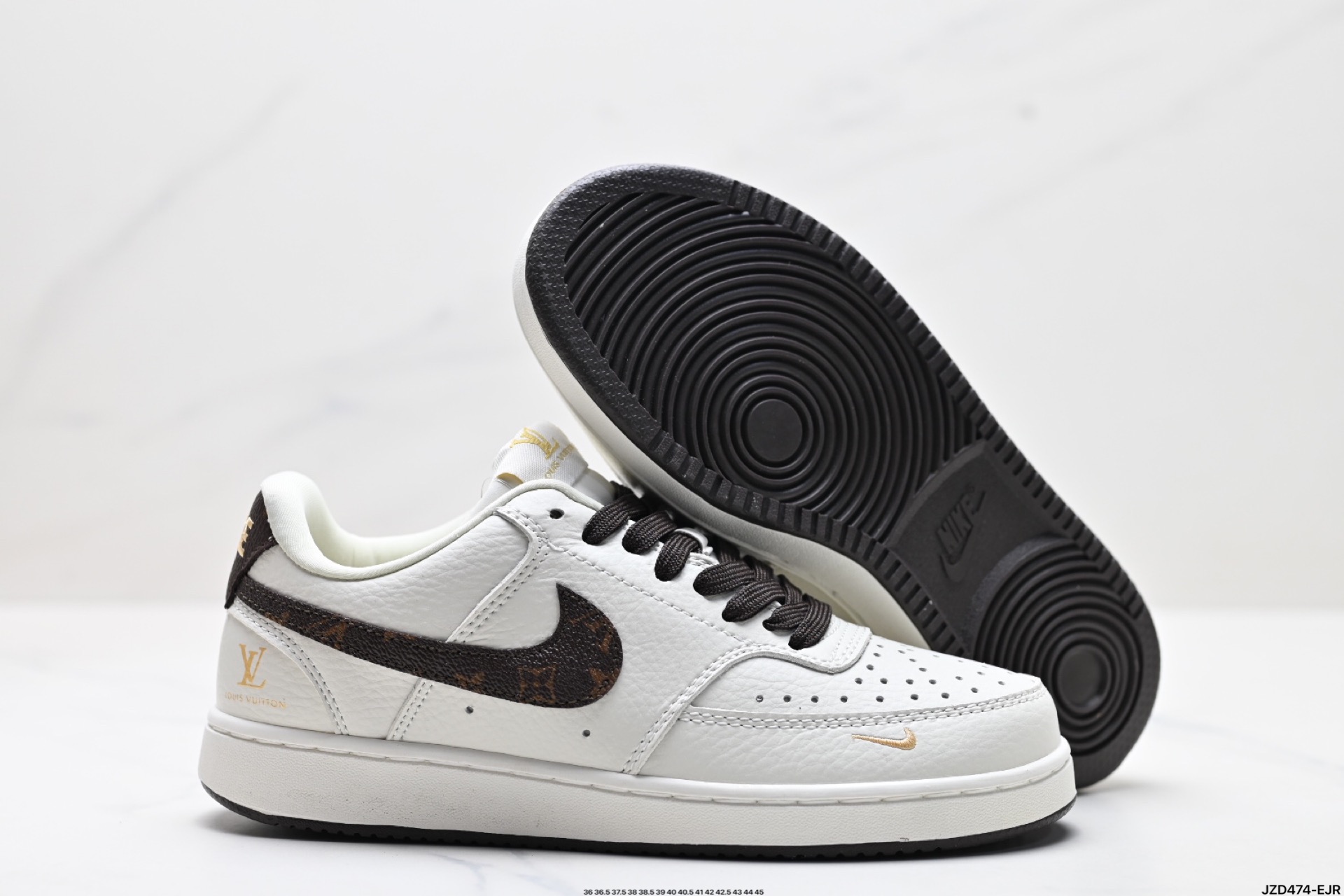 Louis Vuitton x Nike low-top sneakers