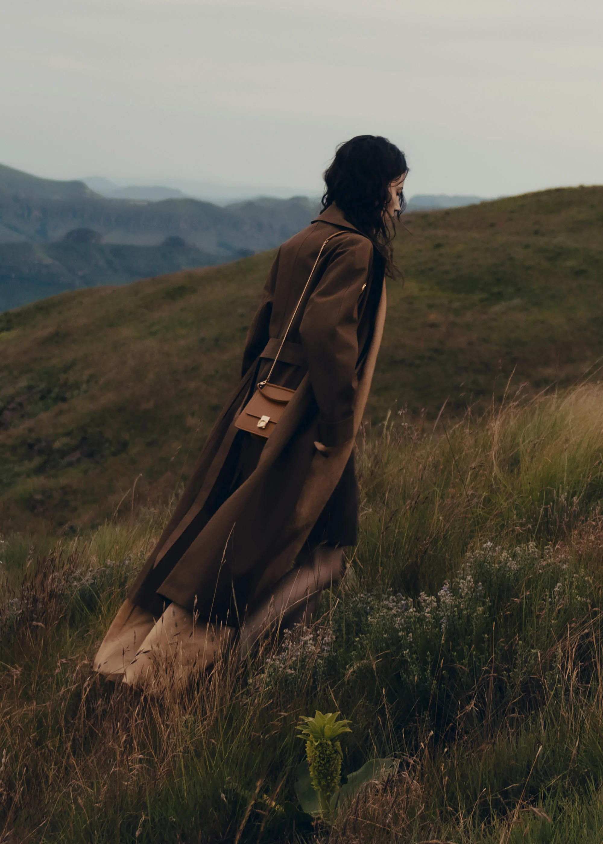 Polène Numéro Sept Mini - Textured Camel