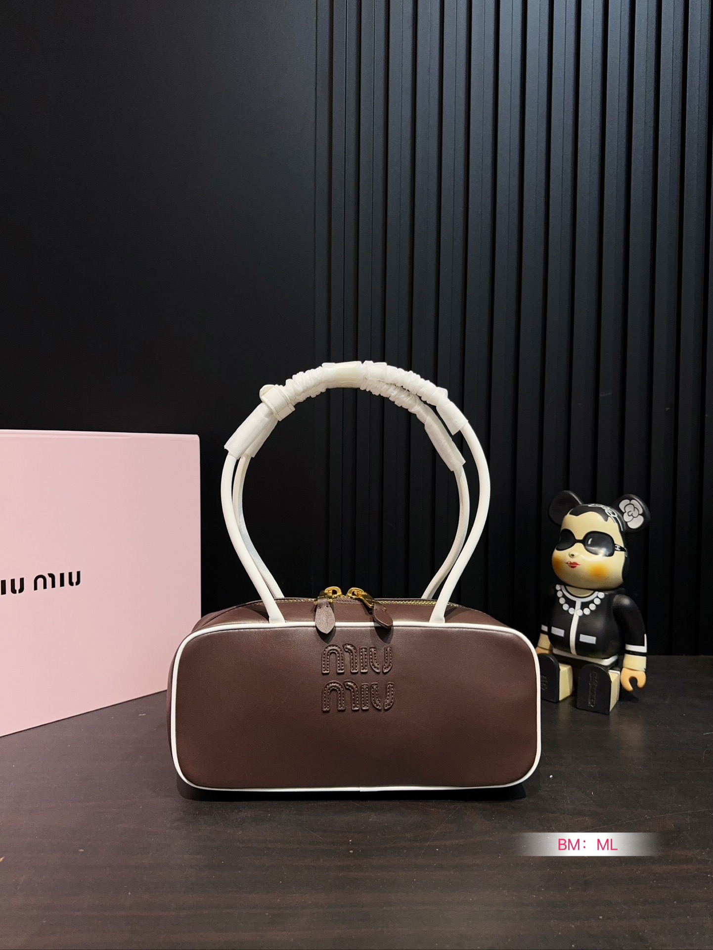 Miu Miu bowling tote