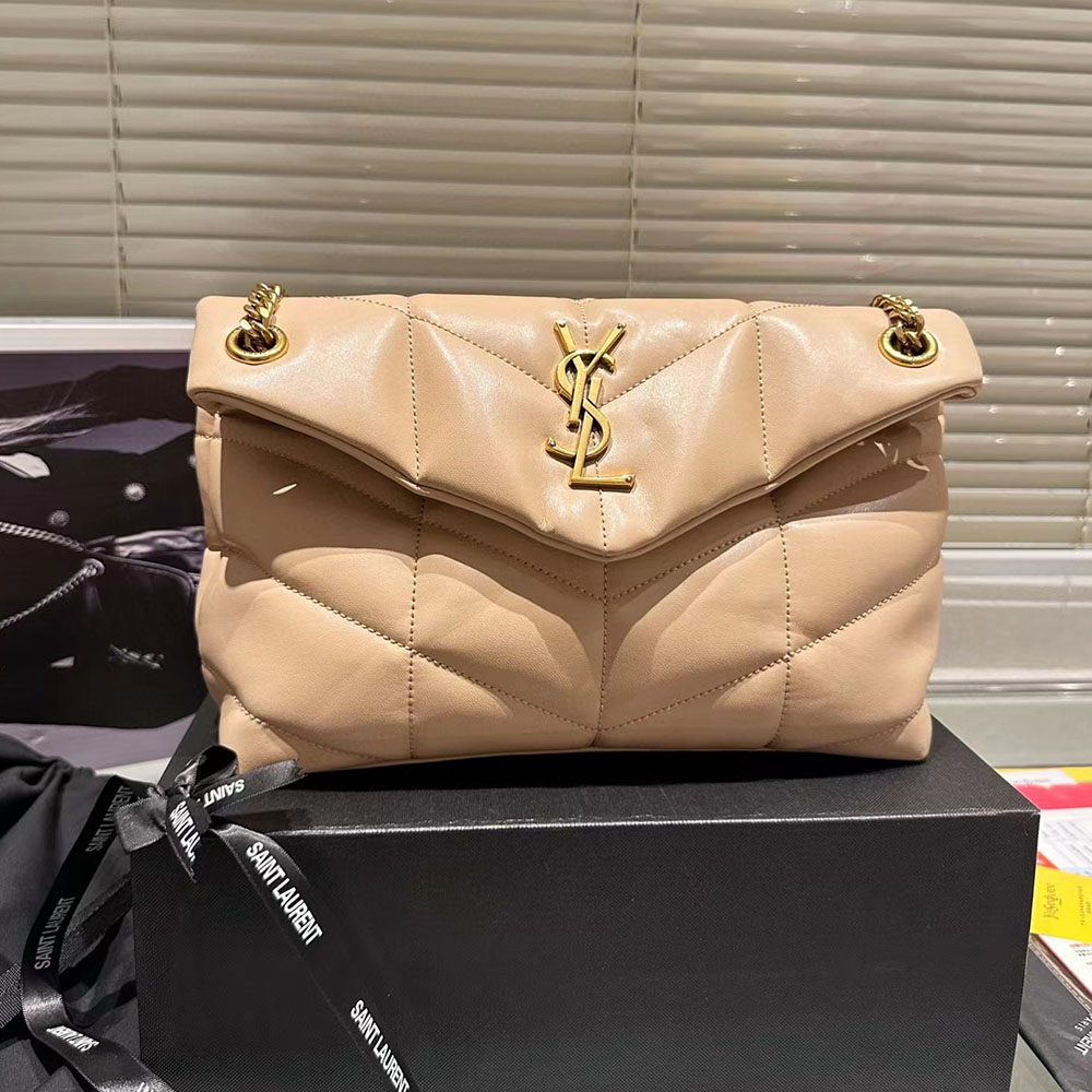 SAINT LAURENT Loulou Puffer Shoulder Bag