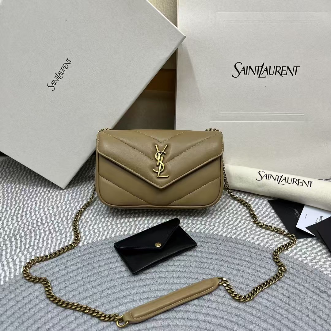 Saint Laurent YSL LOULOU lambskin MINI bag
