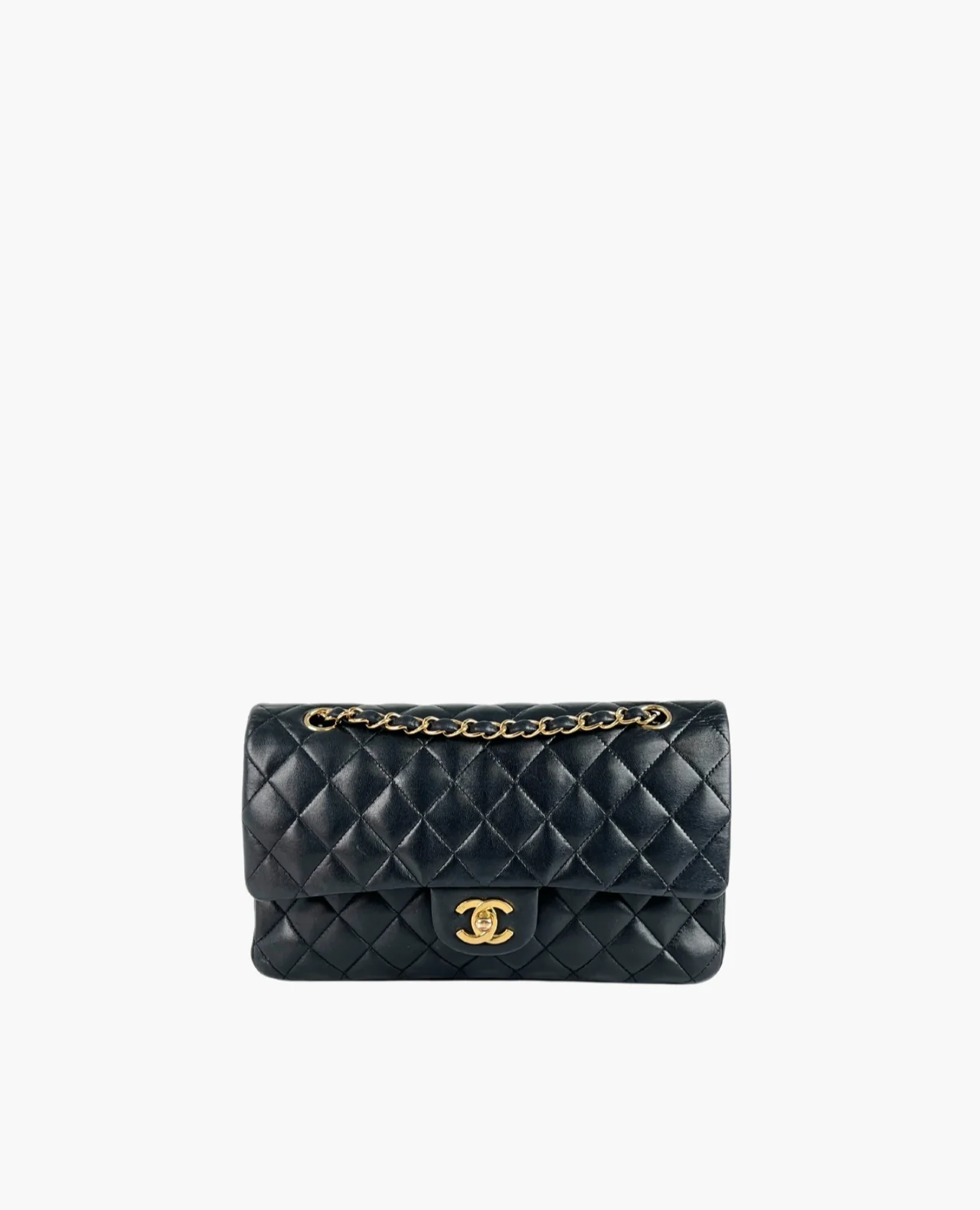 Chanel Timeless Medium Vintage Black GHW 24k