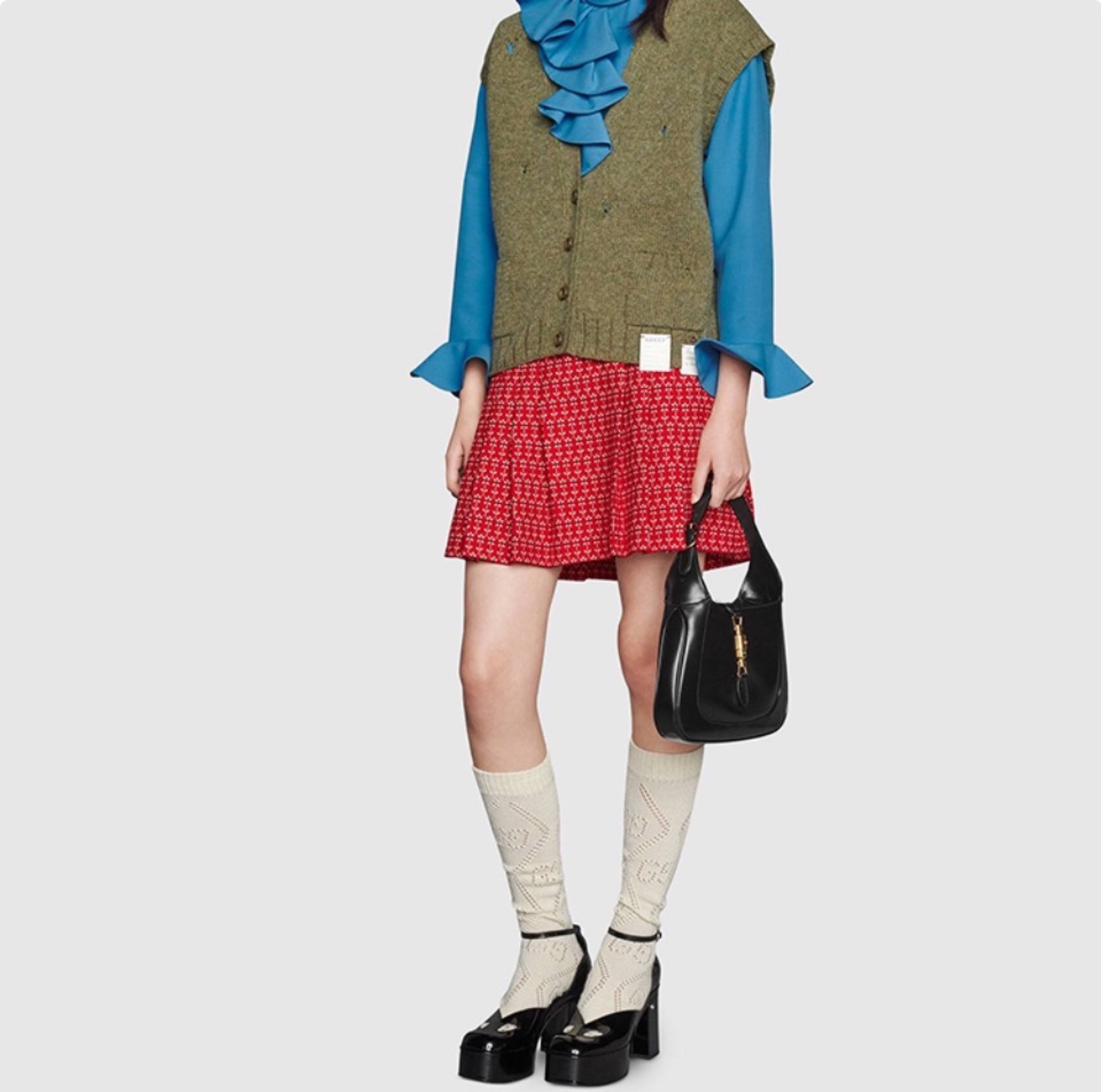 Gucci Jackie 1961 Half Moon Shoulder Bag