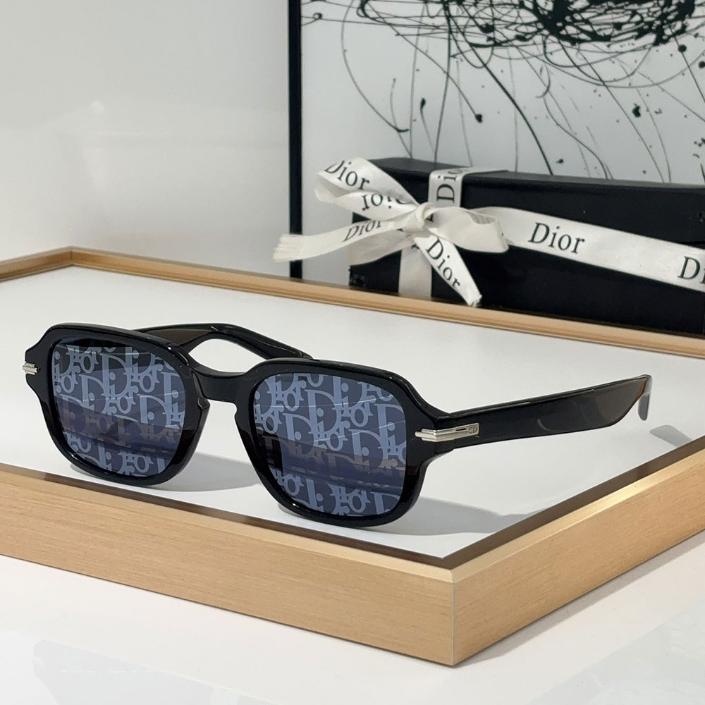 Dior Logo Letter Lrregular Shaped Sunglasses Top quality