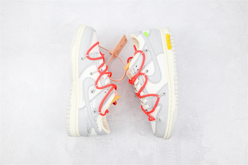 OFF WHITE X Nike Dunk SB Low The 50 NO.06 DM1602-110