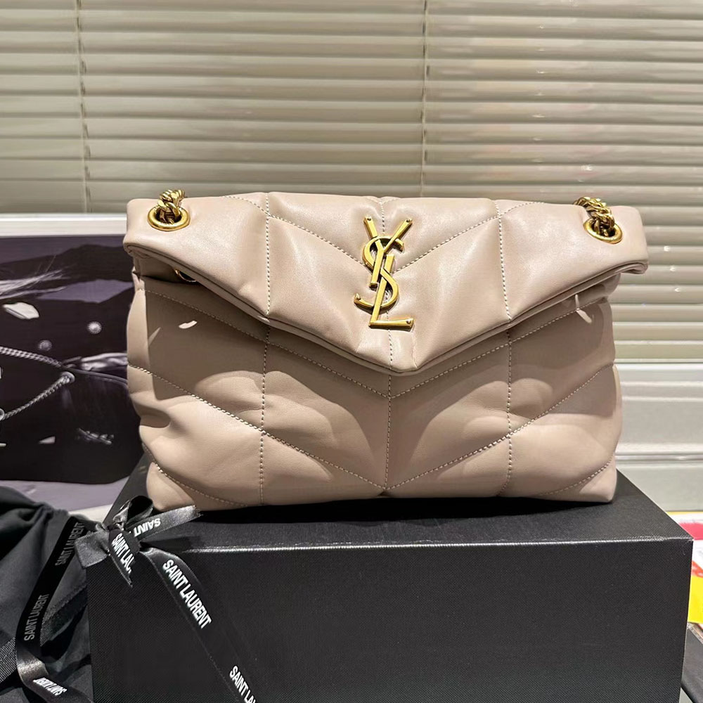 SAINT LAURENT Loulou Puffer Shoulder Bag