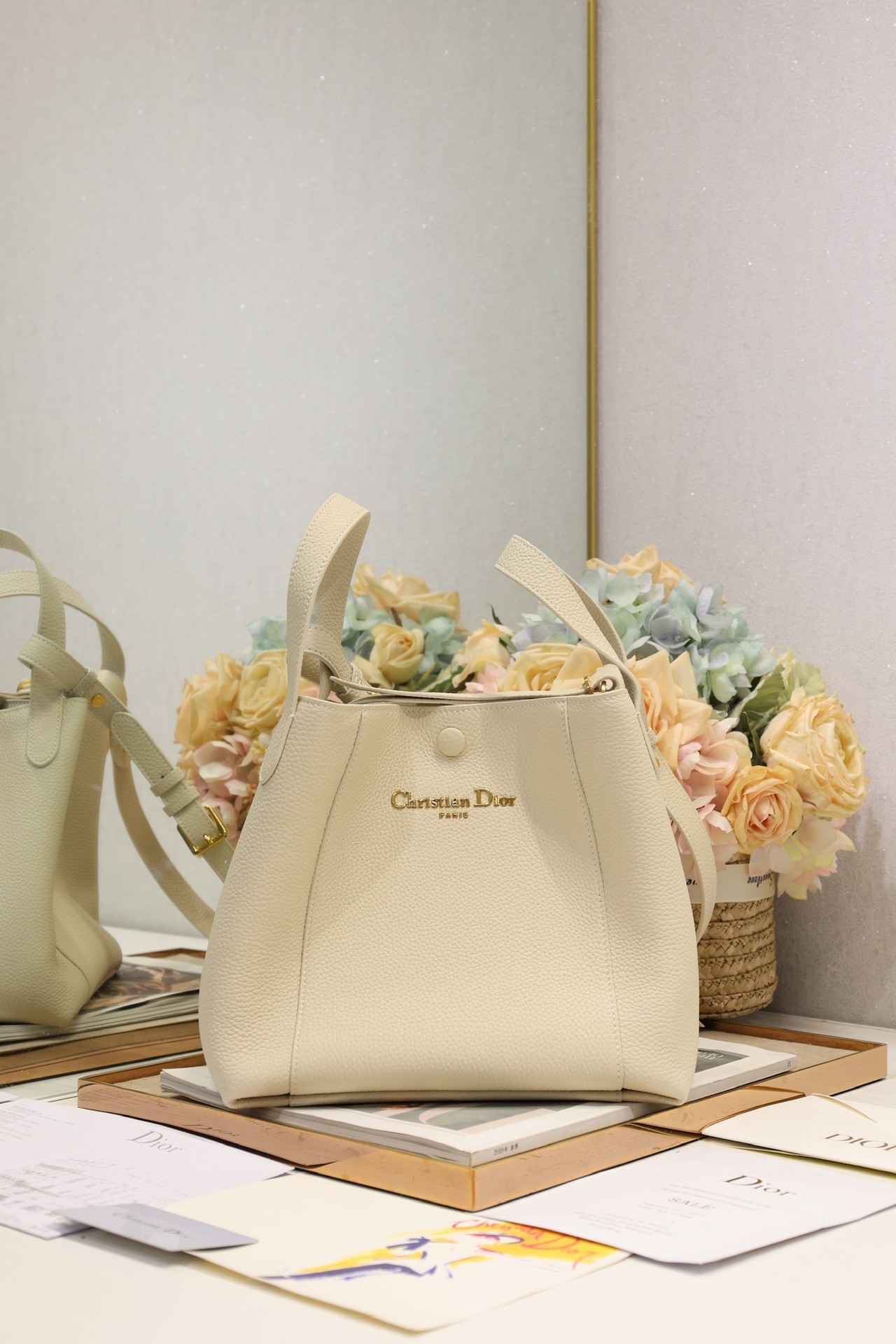 Dior Signature Bucket Bag