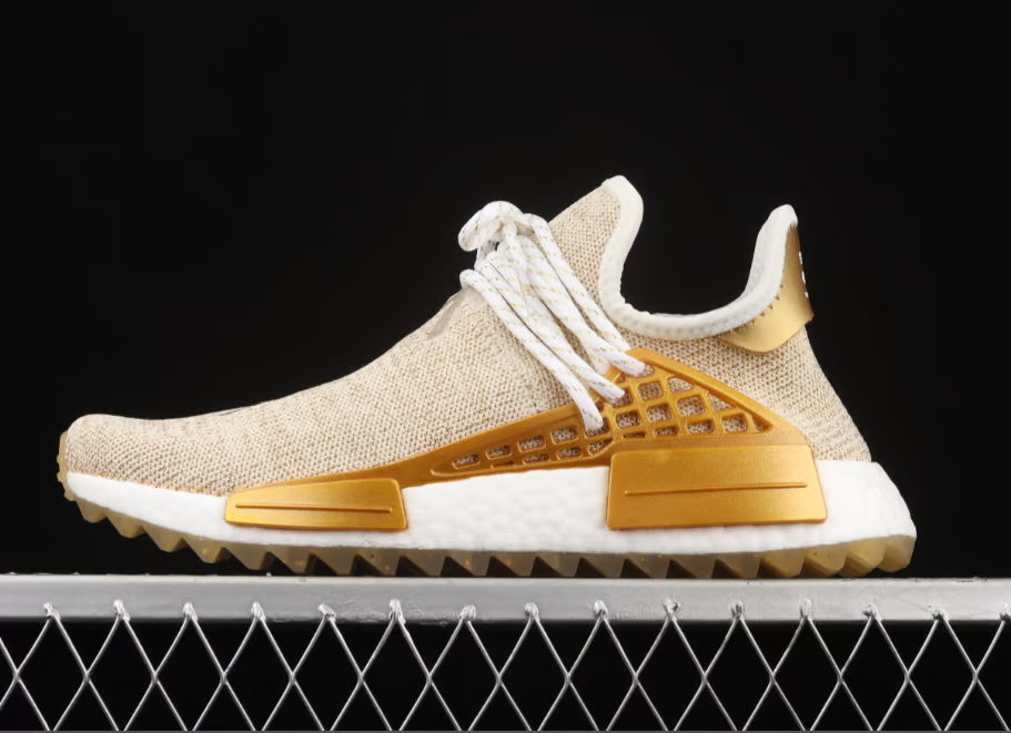 Adidas Pharrell NMD HU China Pack Happy (Gold) (Friends and Family)