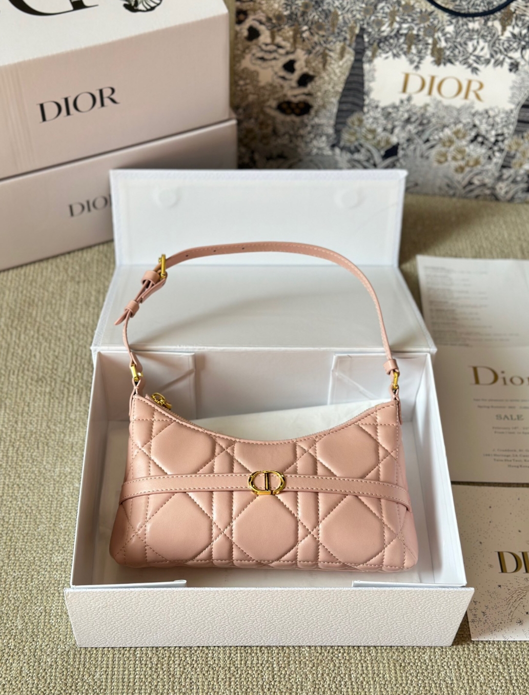 Dior's latest armpit dumpling bag