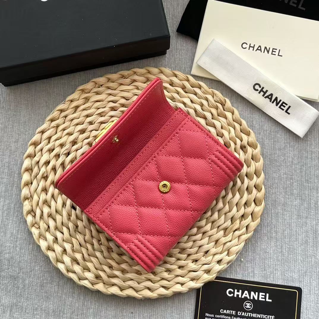 Chanel leboy small card holder