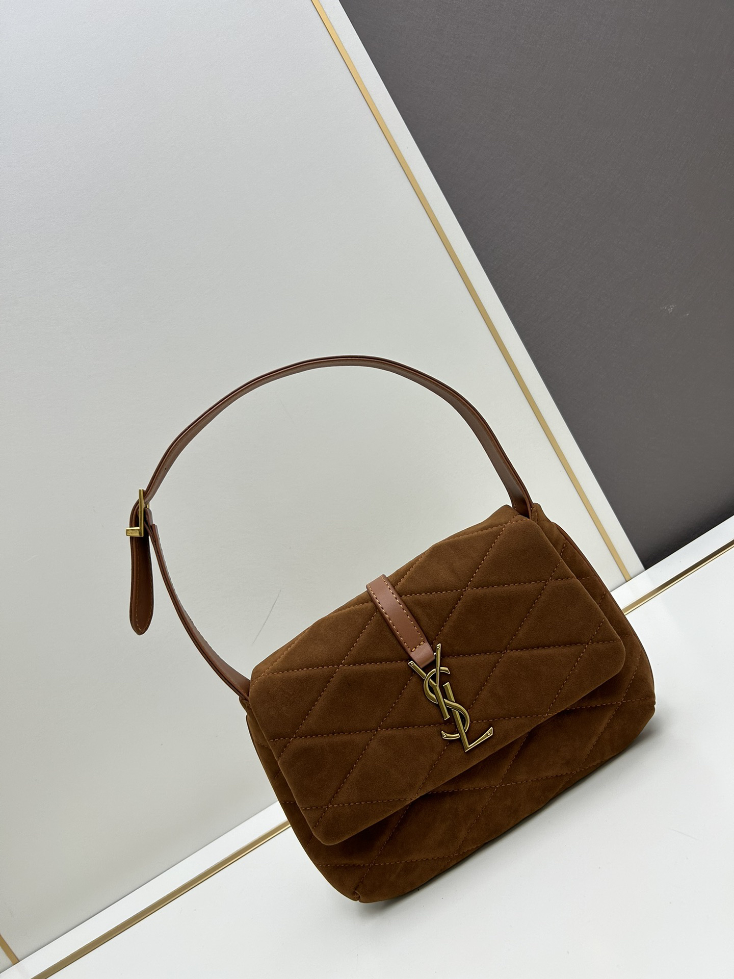 Saint Laurent Frosted Underarm Bag