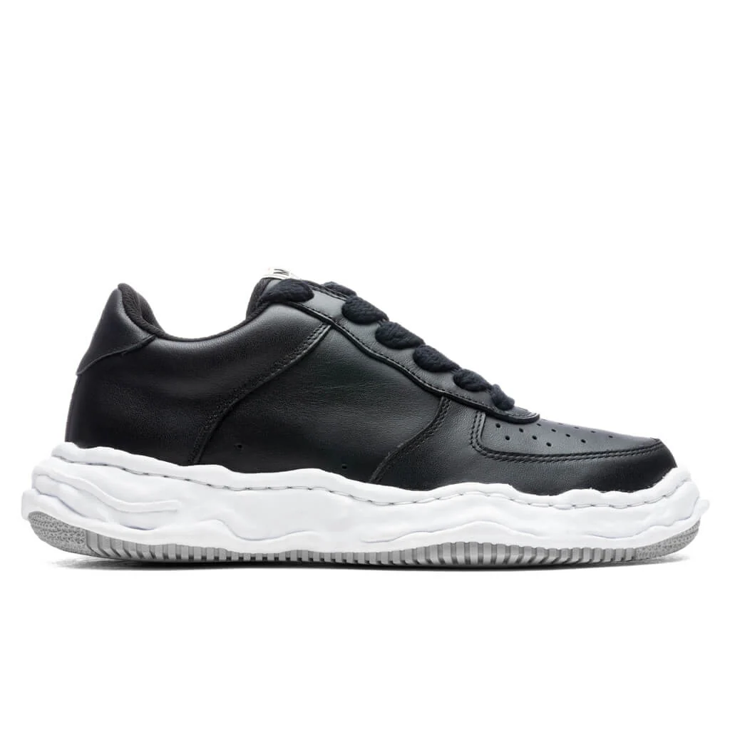 MIHARA YASUHIRO Wayne Low OG Sole Leather Sneaker - Black