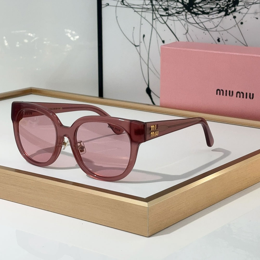 MIU MIU Retro trend Sunglasses Top quality