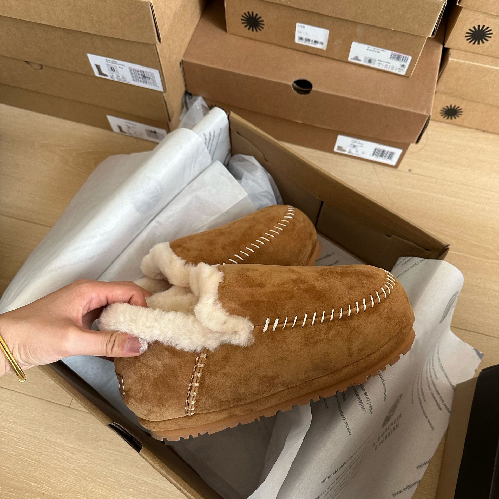 UGG snow boots wool