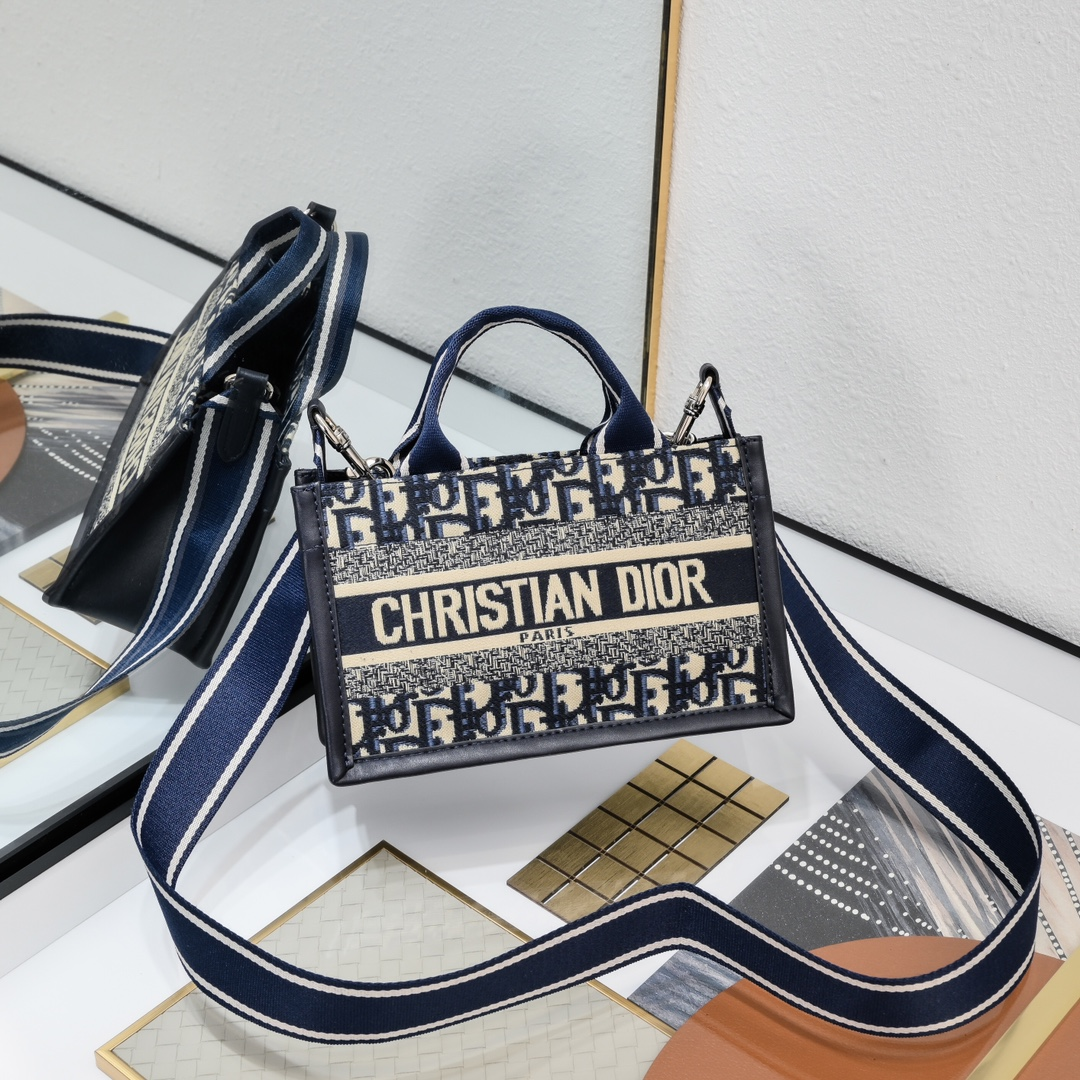 Dior Mini Book Tote Bag