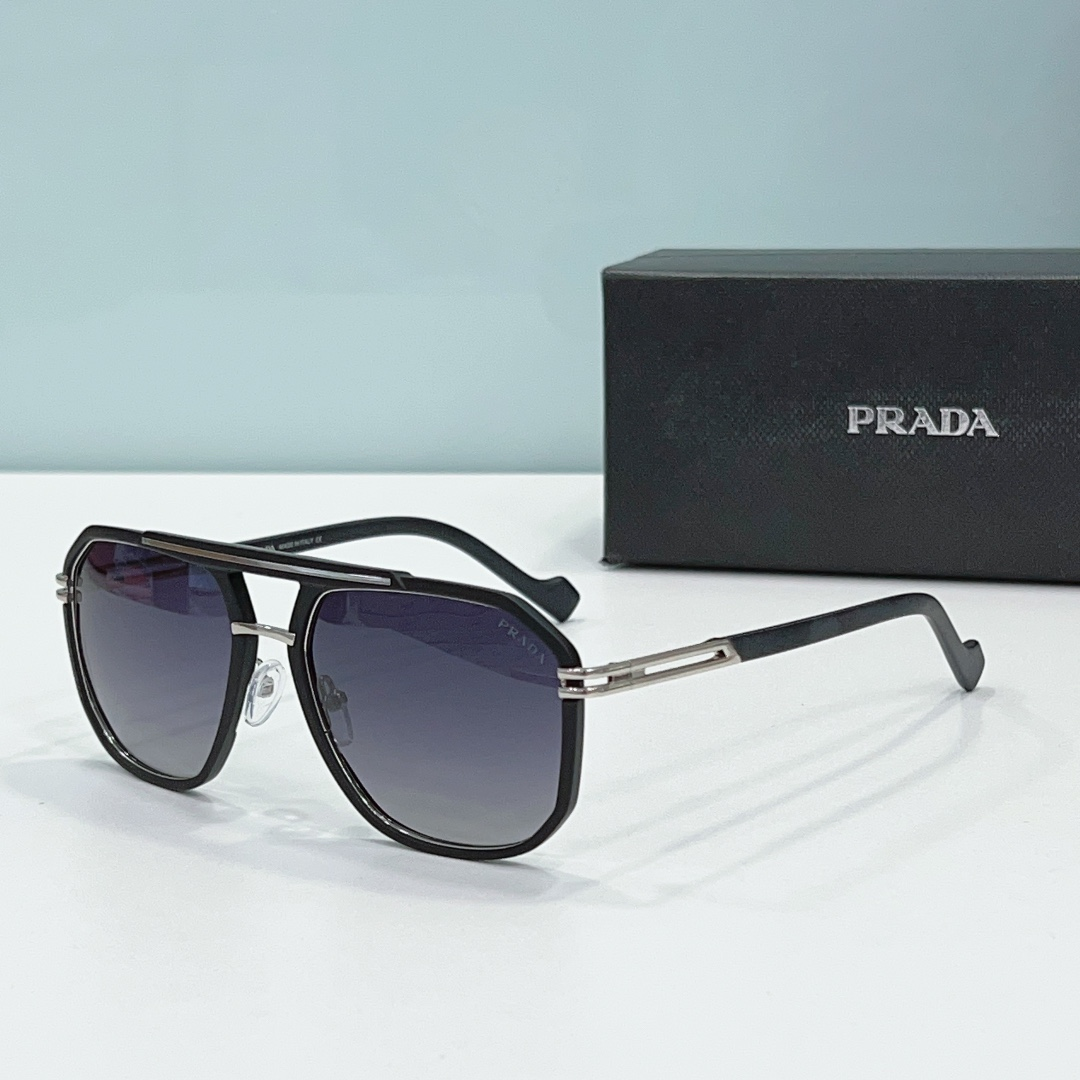 Prada Metal-Mechanical Wind sunglasses Top quality