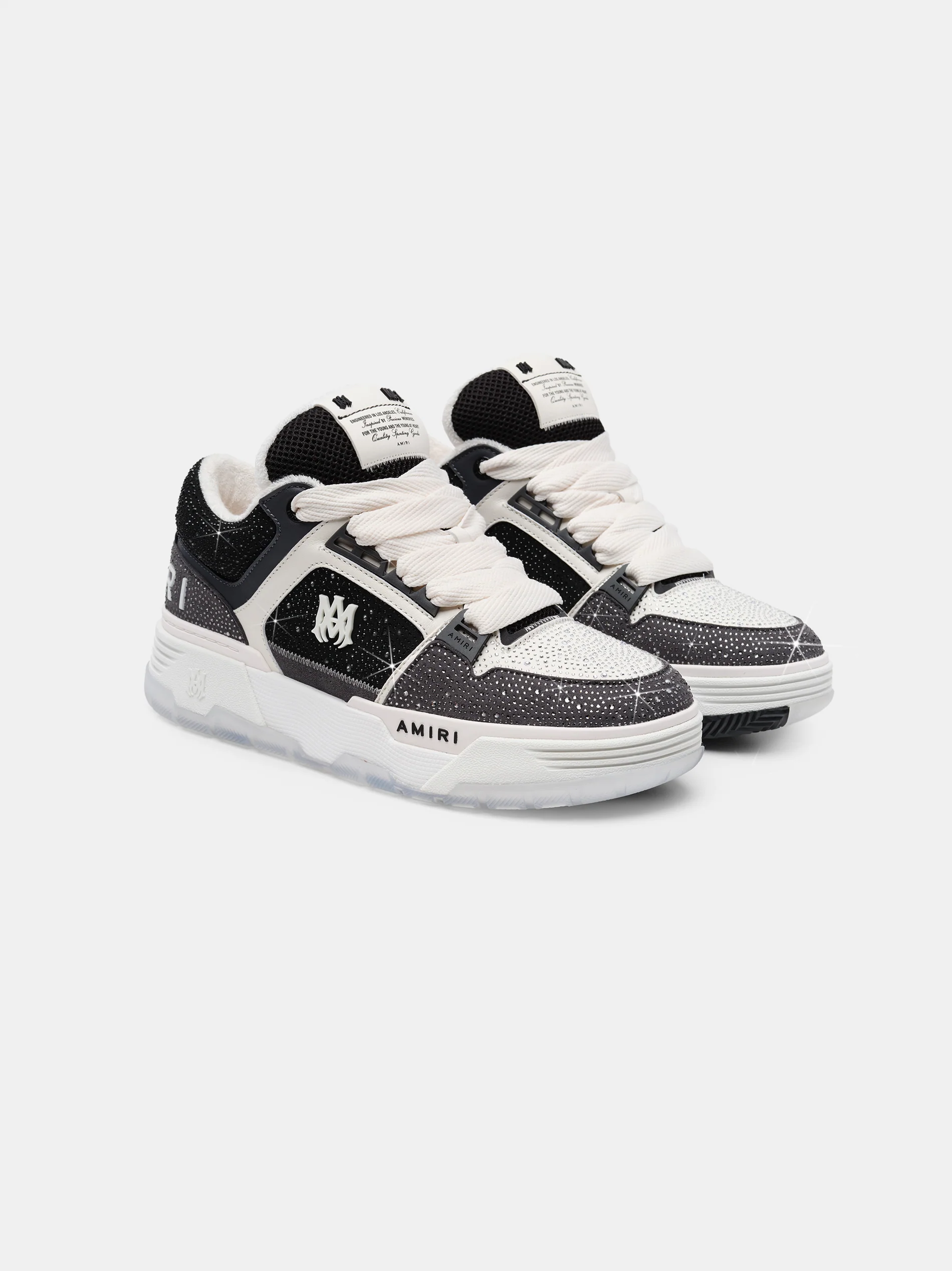 AMIRI CRYSTAL MA-1 - Black