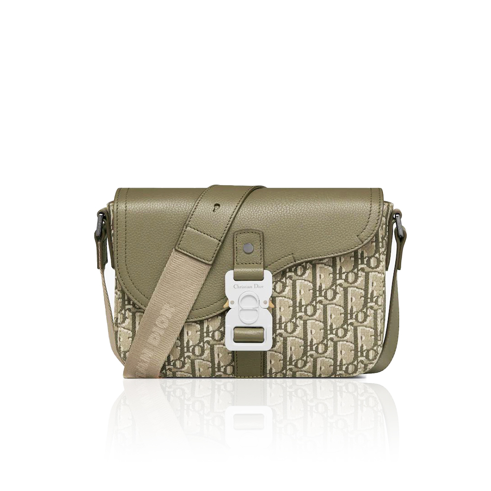 Dior Small Saddle Messenger Bag with Flap