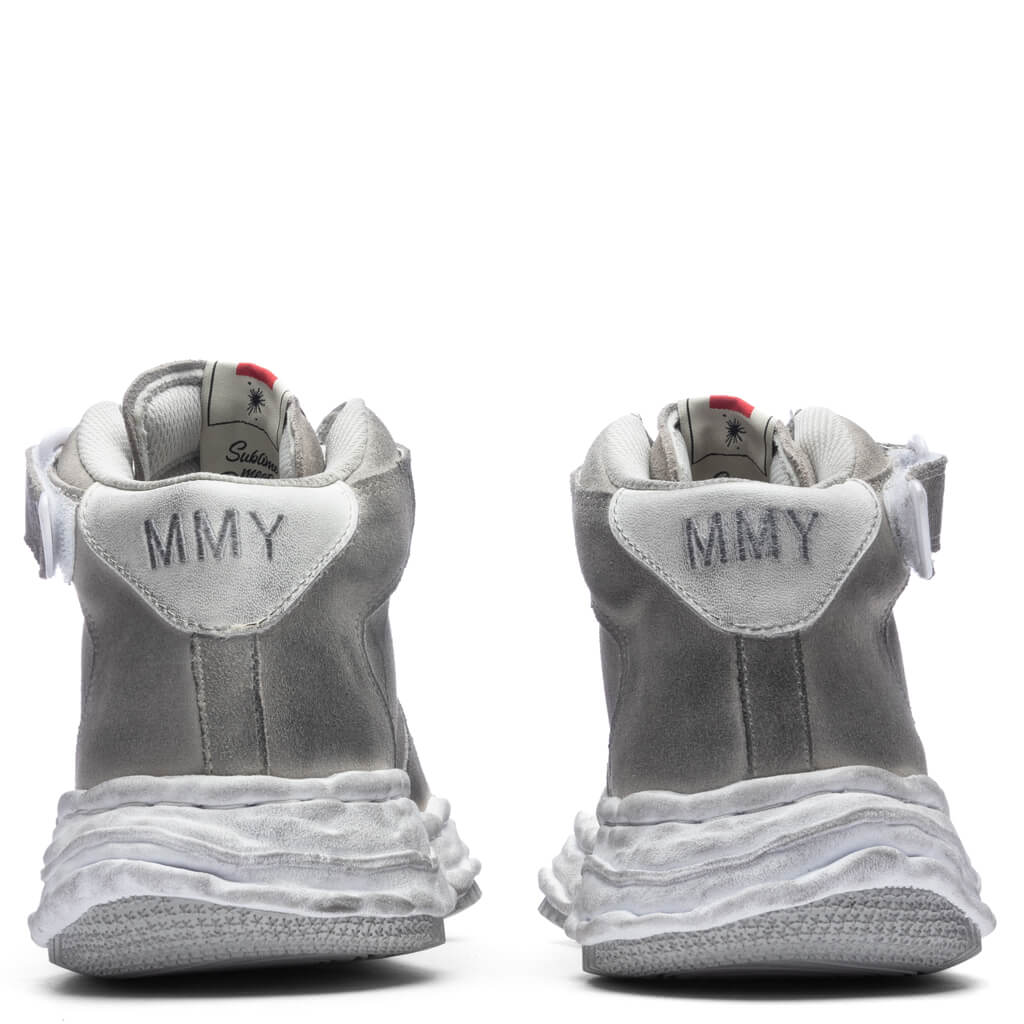 MIHARA YASUHIRO Wayne Brushed Suede High - White