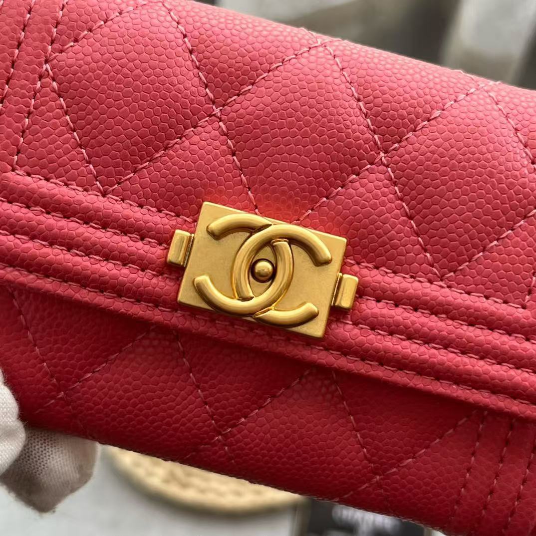Chanel leboy small card holder