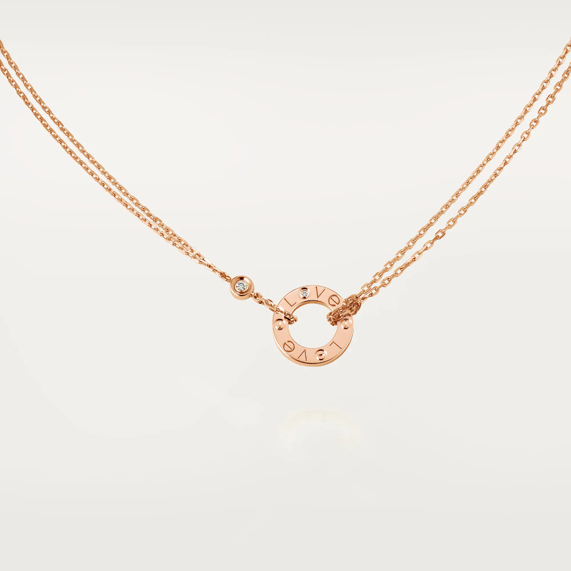 Cartier love pendant