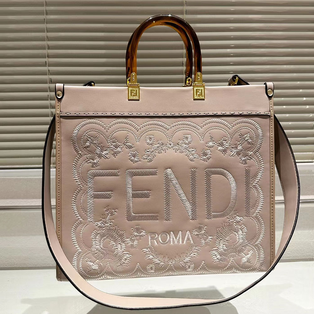 FENDI Sunshine Flower Embroidery Bag Medium