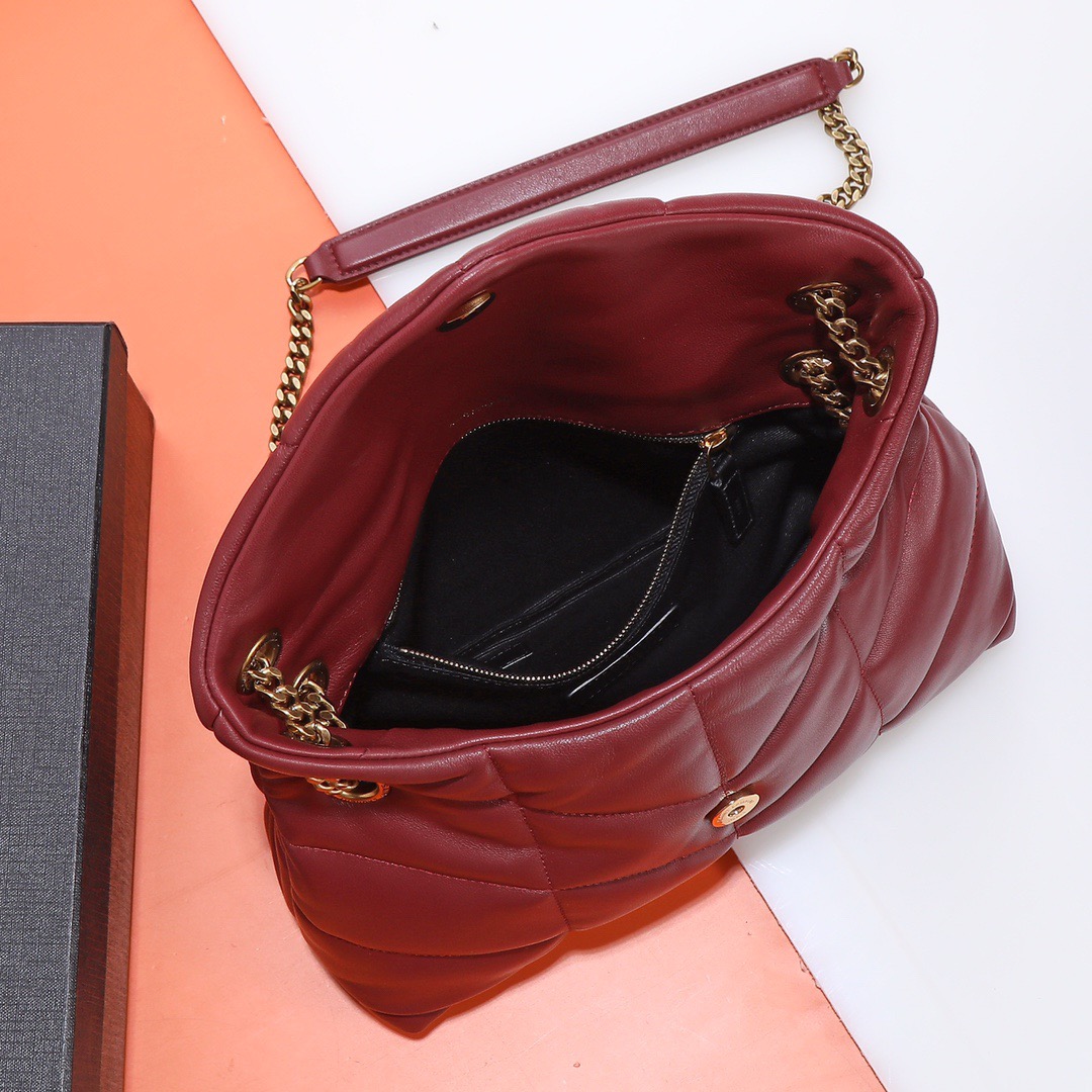 Saint Laurent Loulou puffer quilted lambskin bag