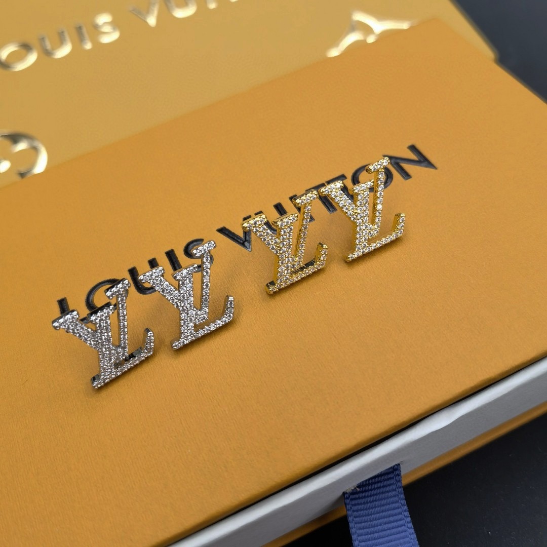Louis Vuitton lconic Diamond Earrings Jewelry