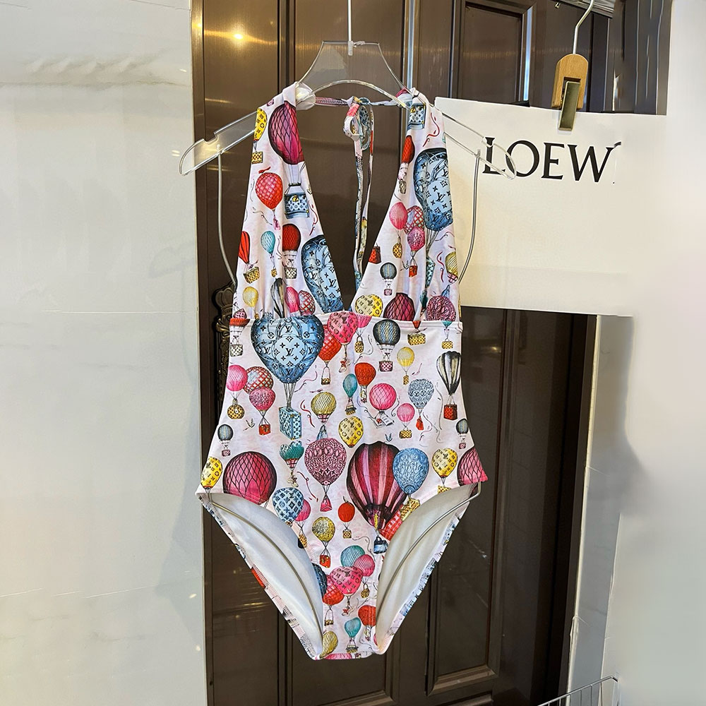 Louis Vuitton LV One-piece Swimsuit With Fasteners Swimwear