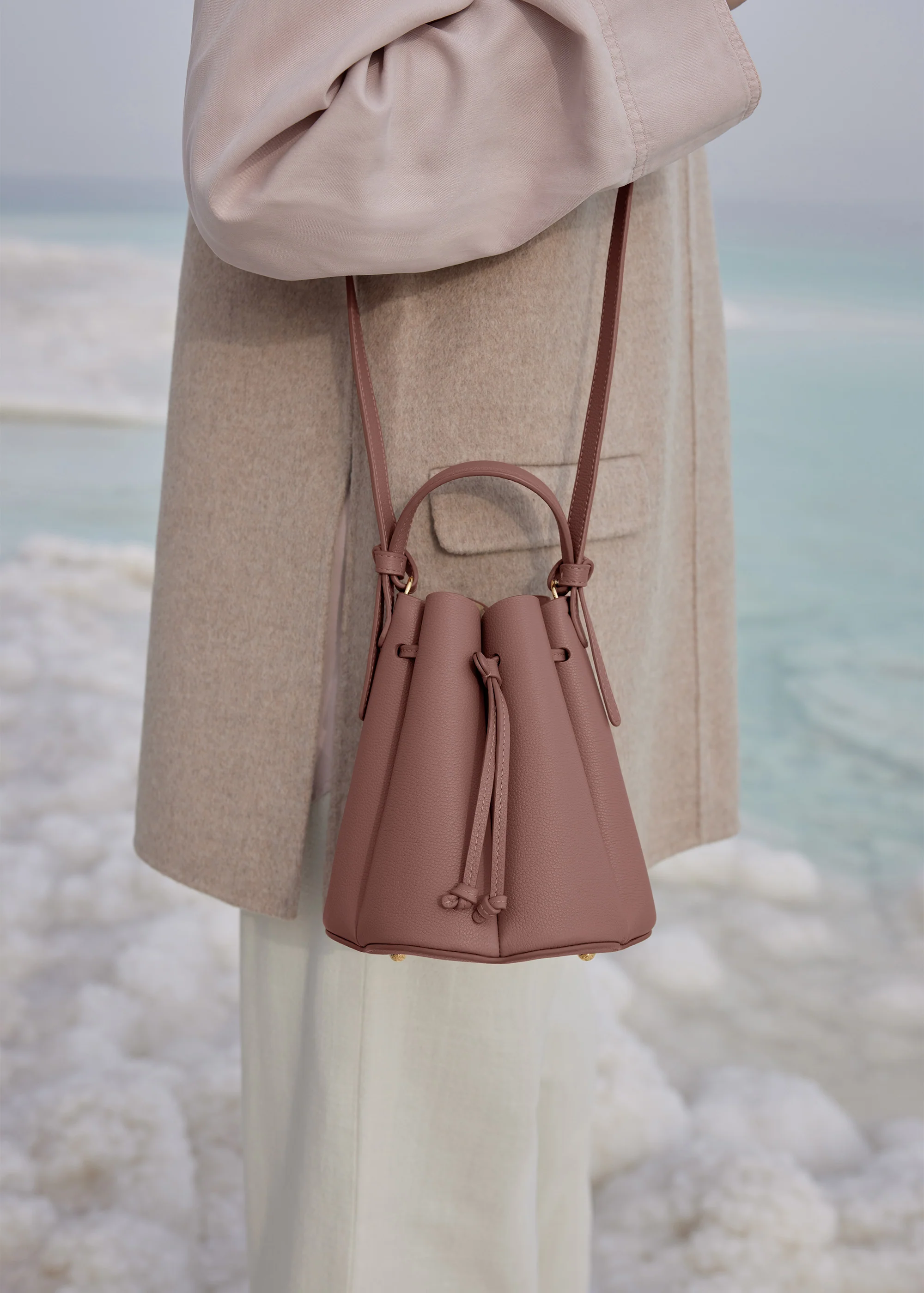 Polène Numéro Huit Mini - Textured Blush