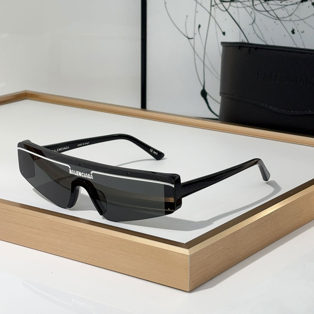 Balenciaga Mirror Logo  sunglasses Top quality