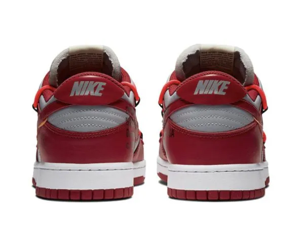 Off-White x Dunk Low LTHR OW Red