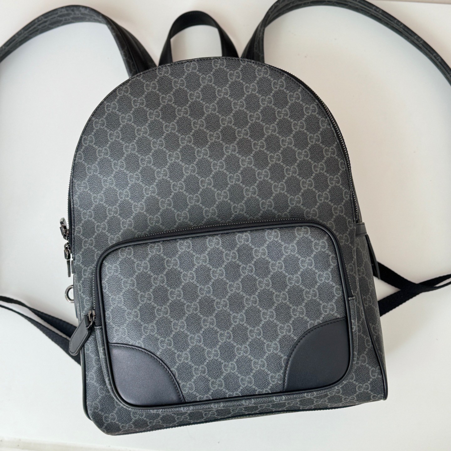GUCCI Emblem GG medium backpack