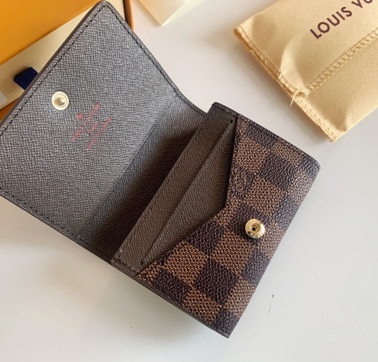 Louis Vuitton Classic coated canvas storage card holder