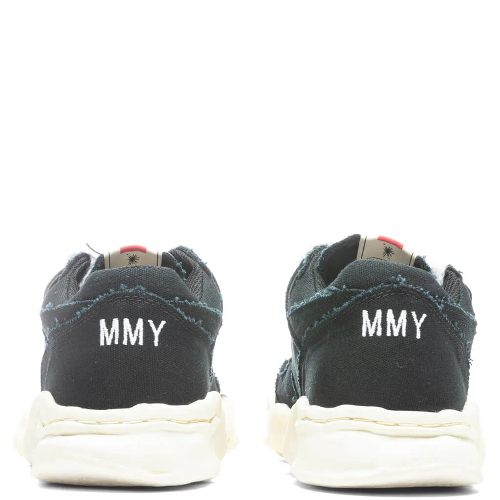 MIHARA YASUHIRO Parker Low OG Sole Canvas Sneaker Perforated - Black