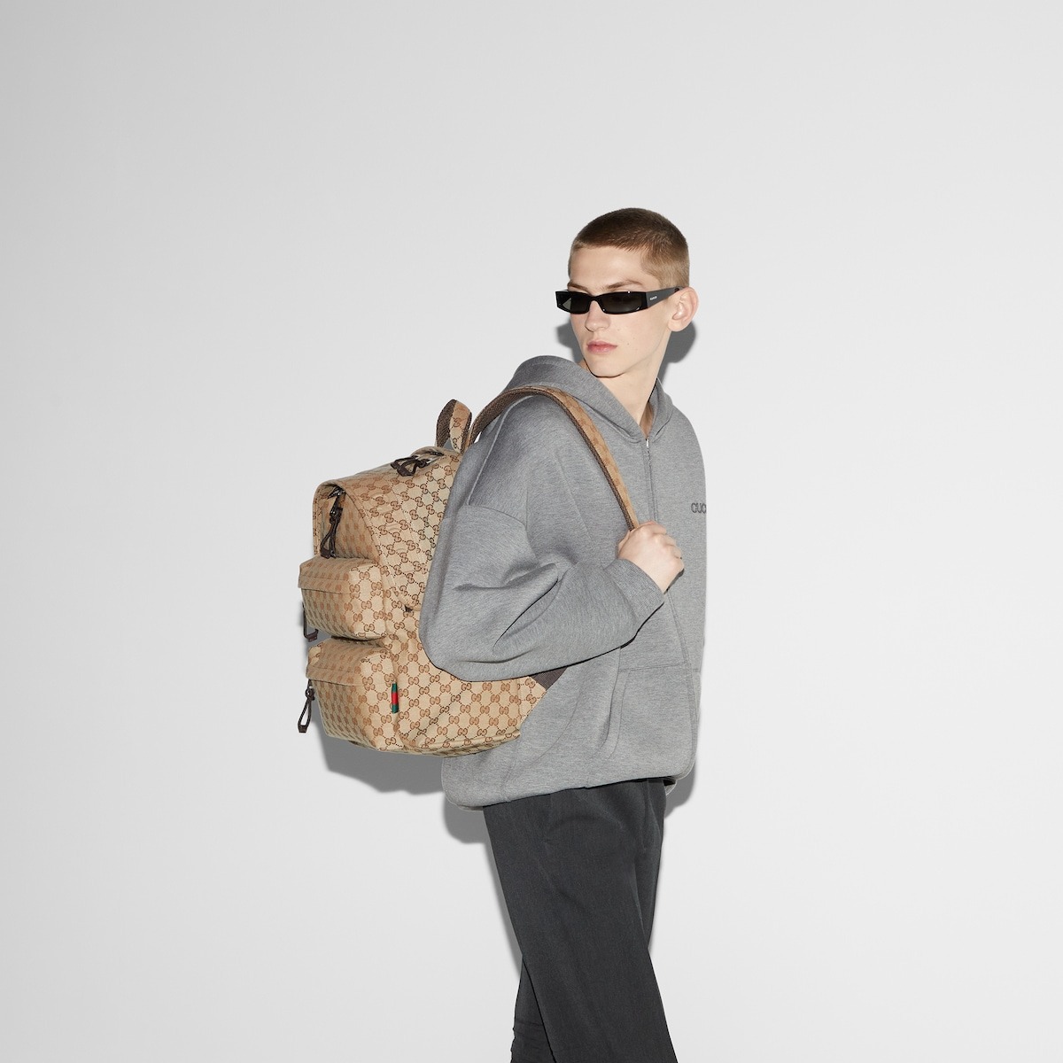 Gucci Medium backpack with Gucci logo