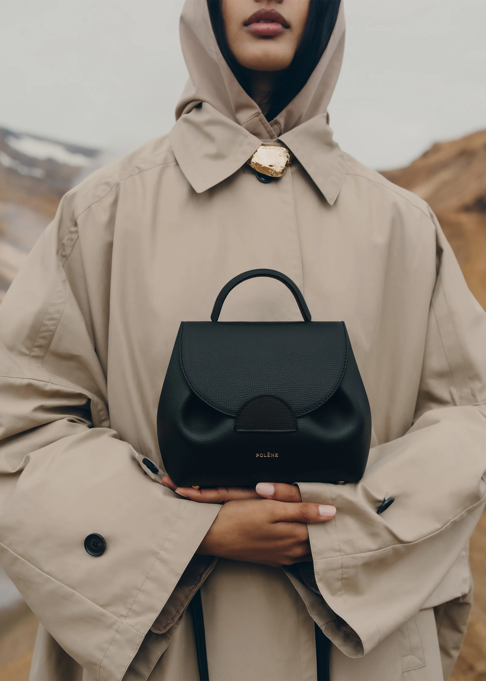 Polène Numéro Un Nano - Textured Black