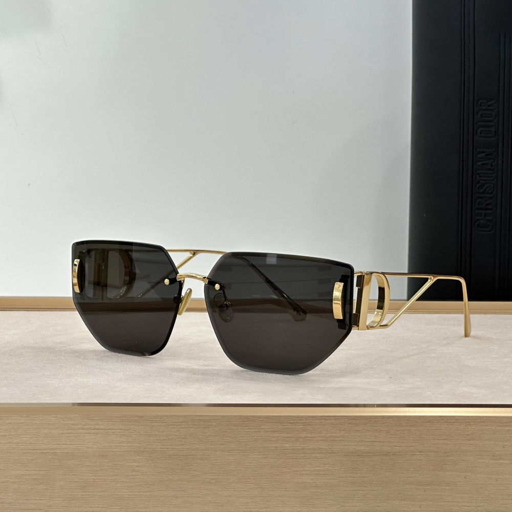 Dior Hollow Design Frame Sunglasses Top Quality