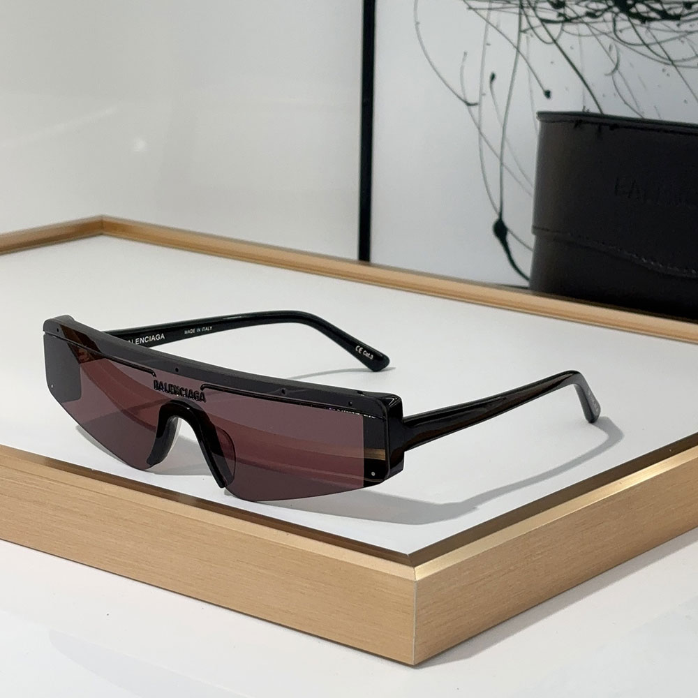 Balenciaga Mirror Logo  sunglasses Top quality
