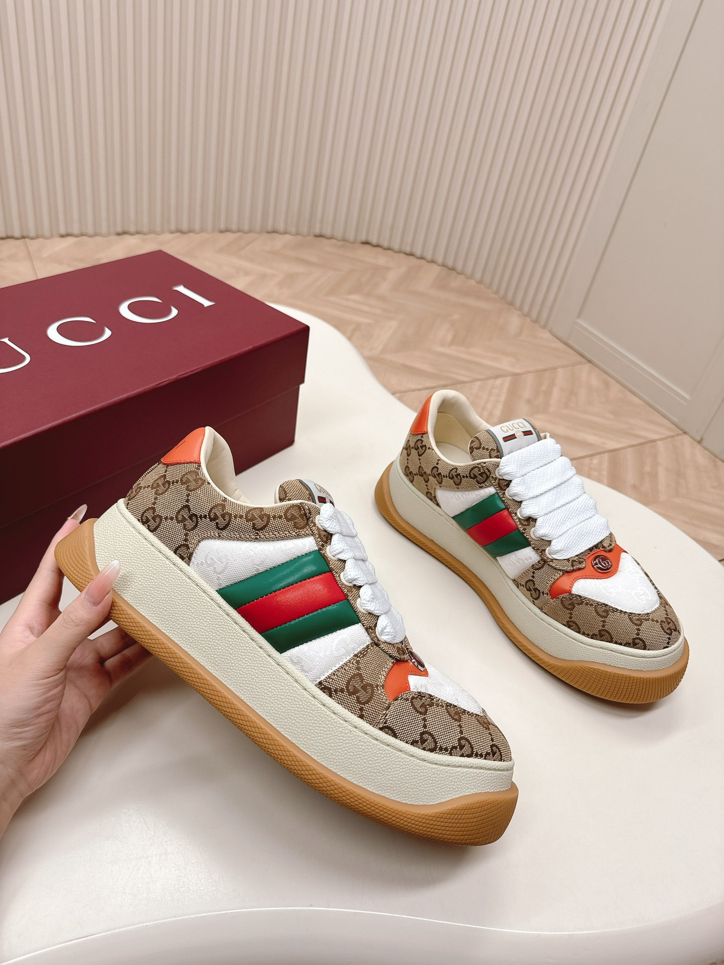 Gucci Chubby Platform Shoes