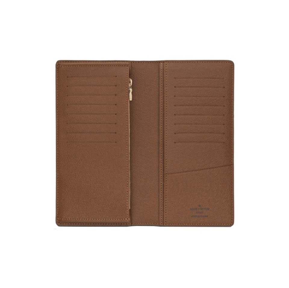 Louis Vuitton LV Brazza Flip Wallet N62665