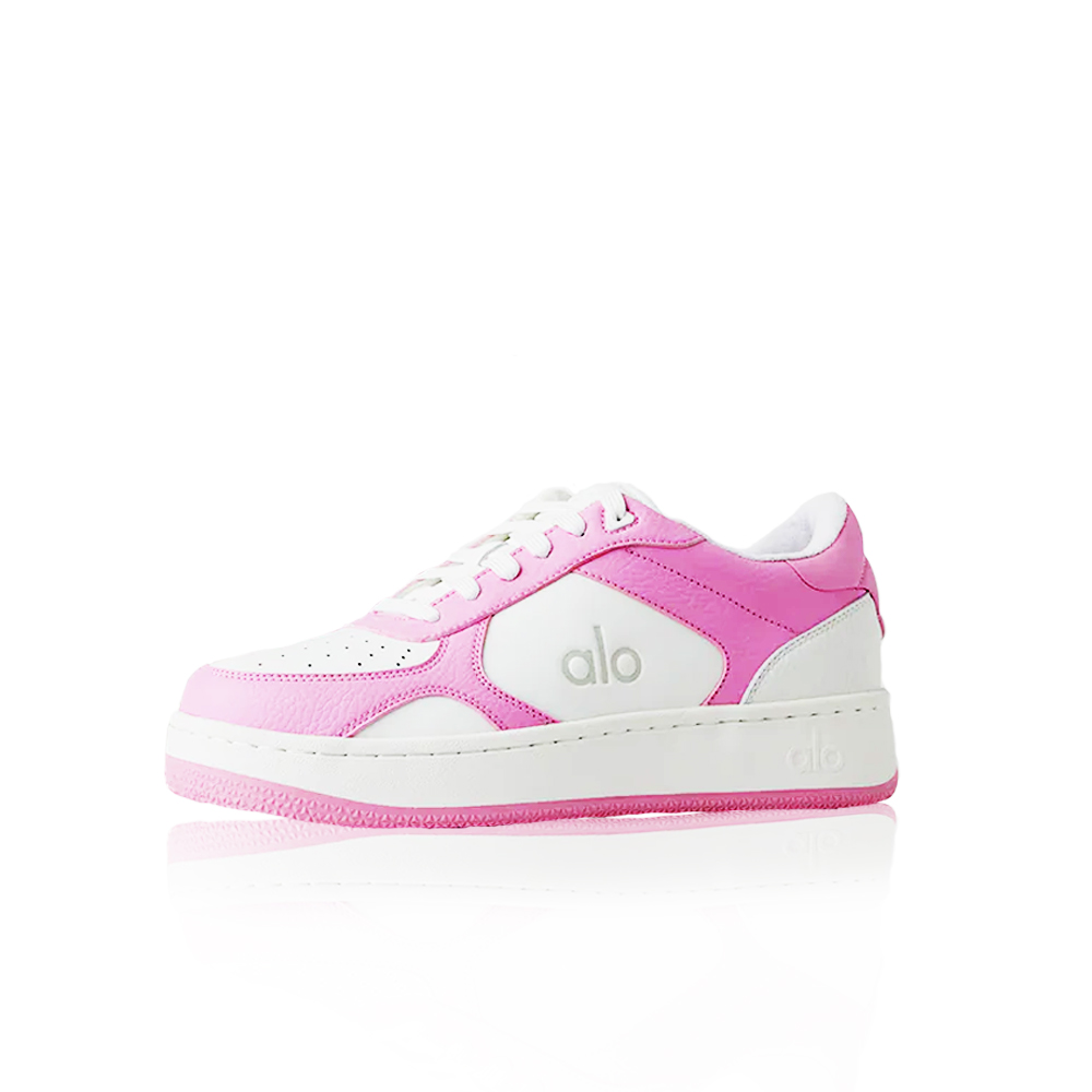 Alo Yoga Recovery Mode Sneaker - Pink/White