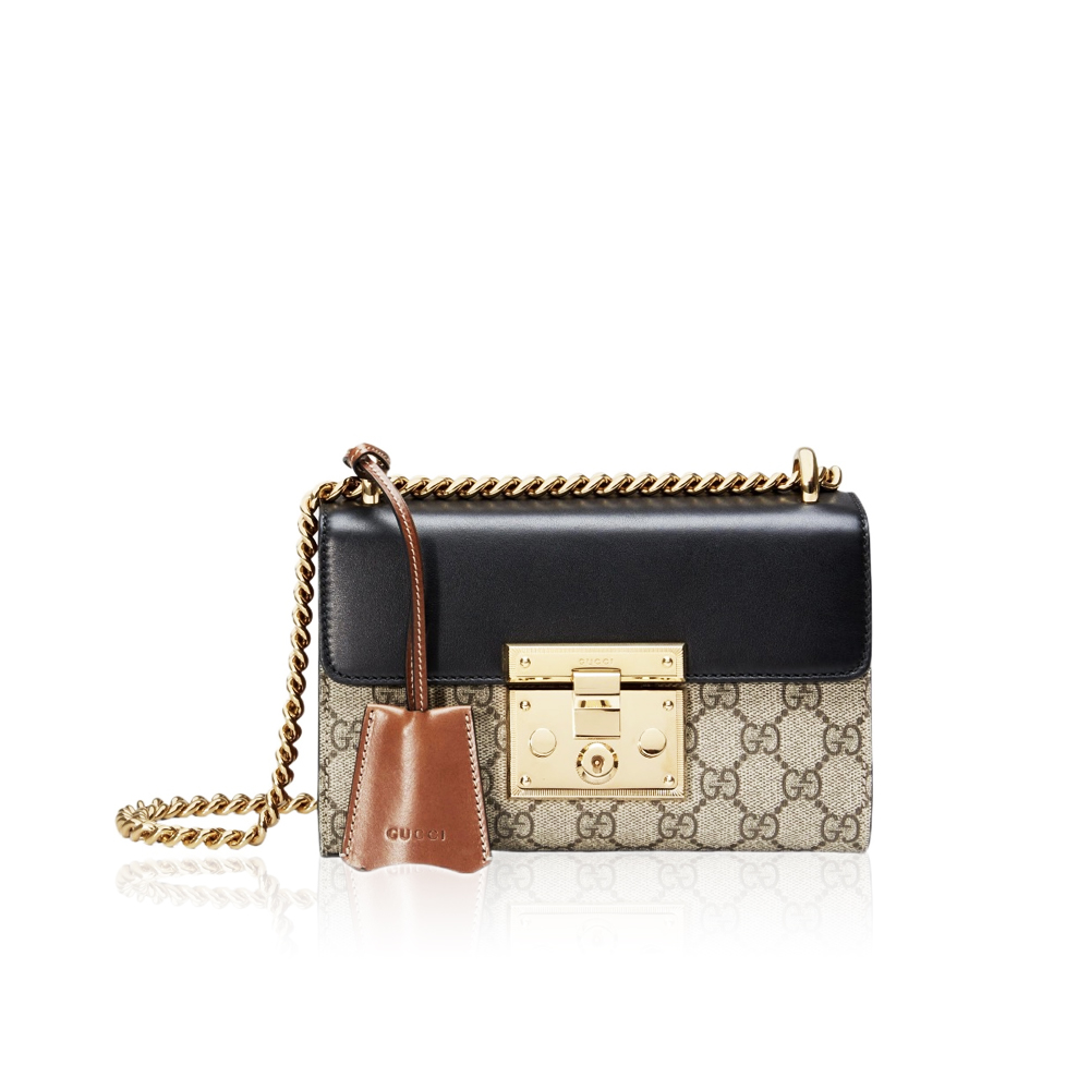 Gucci Padlock Lock Buckle Crossbody Bag