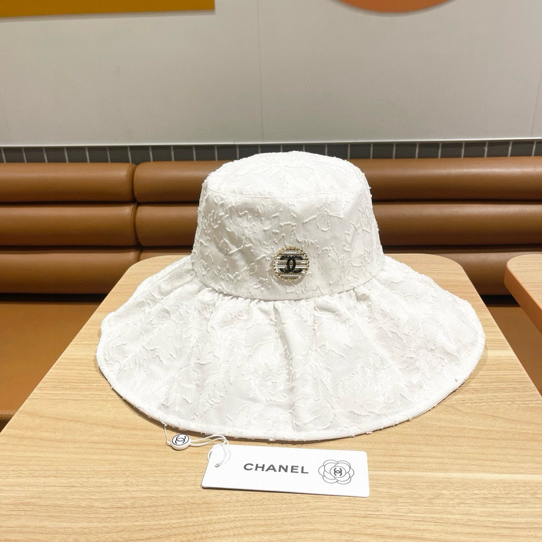 Chanel Little Fragrant Wind Fisherman Hat Sunhat